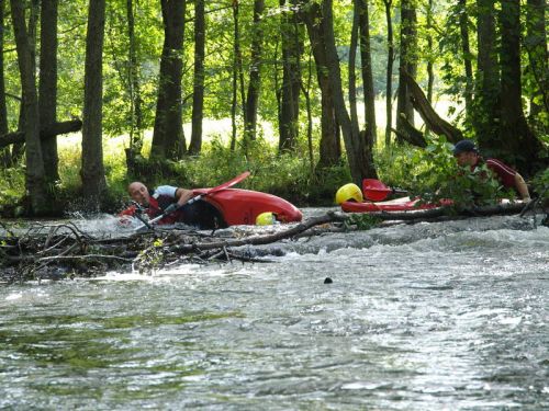 Fluss Łupawa - extreme Erlebnisse